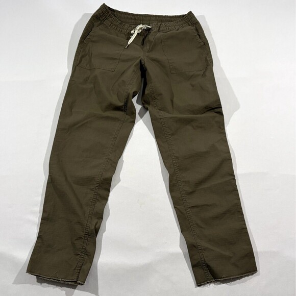 VUORI Ripstop Jogger Pant Womens VW450 Organic Cotton Drawstring Gym Run Sz XS - Picture 1 of 15